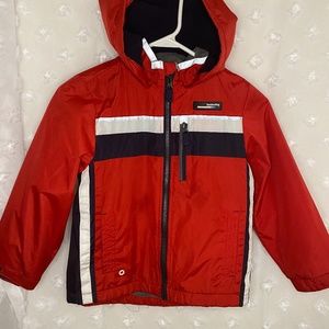 London Fog Boys wind breaker jacket with hood
